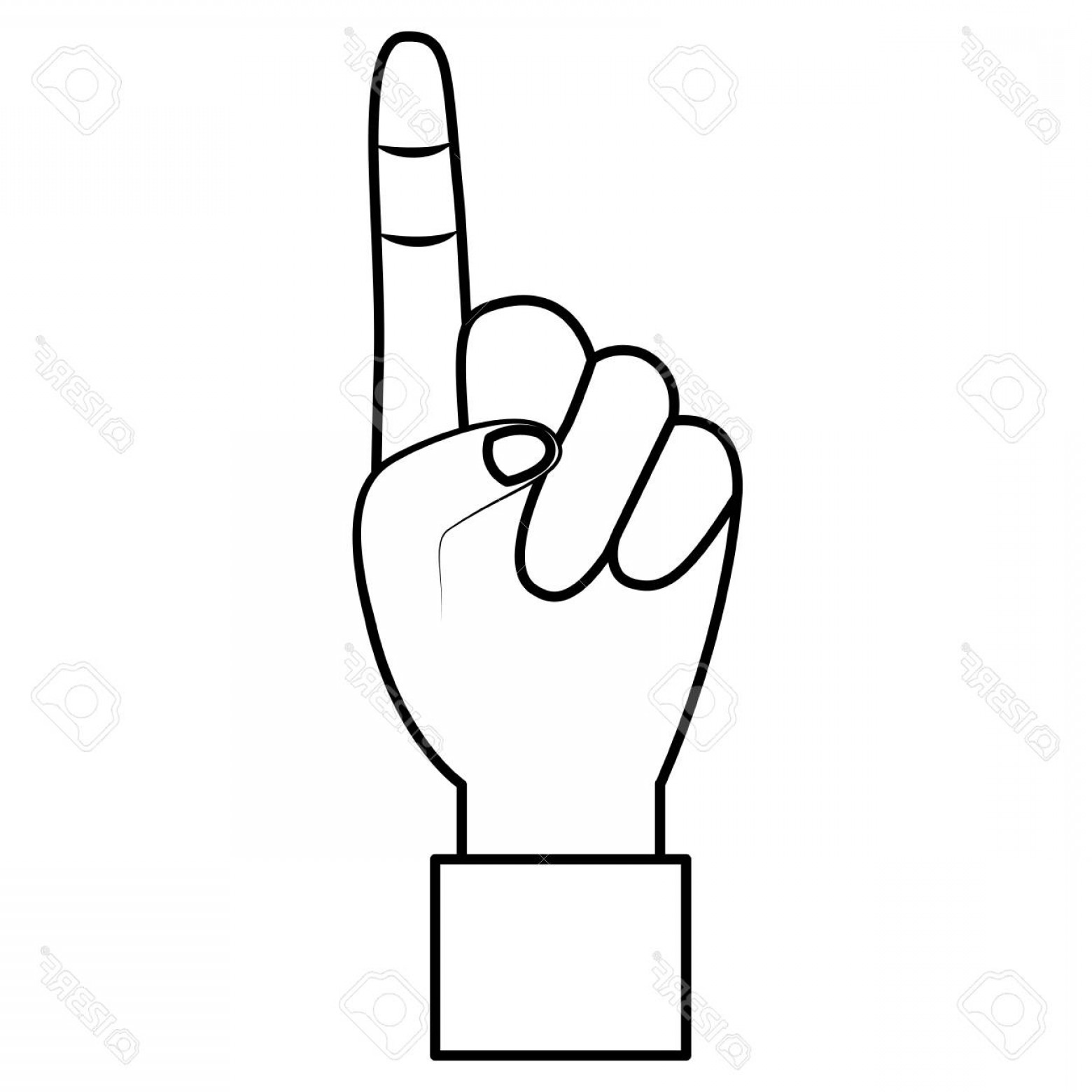 1560x1560 Vector Outline Of Your Hand Savoyuptown