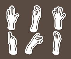 240x200 Hand Free Vector Art