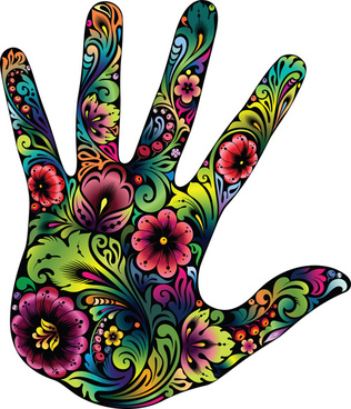 316x368 Open Palm Vector Free Vector Download