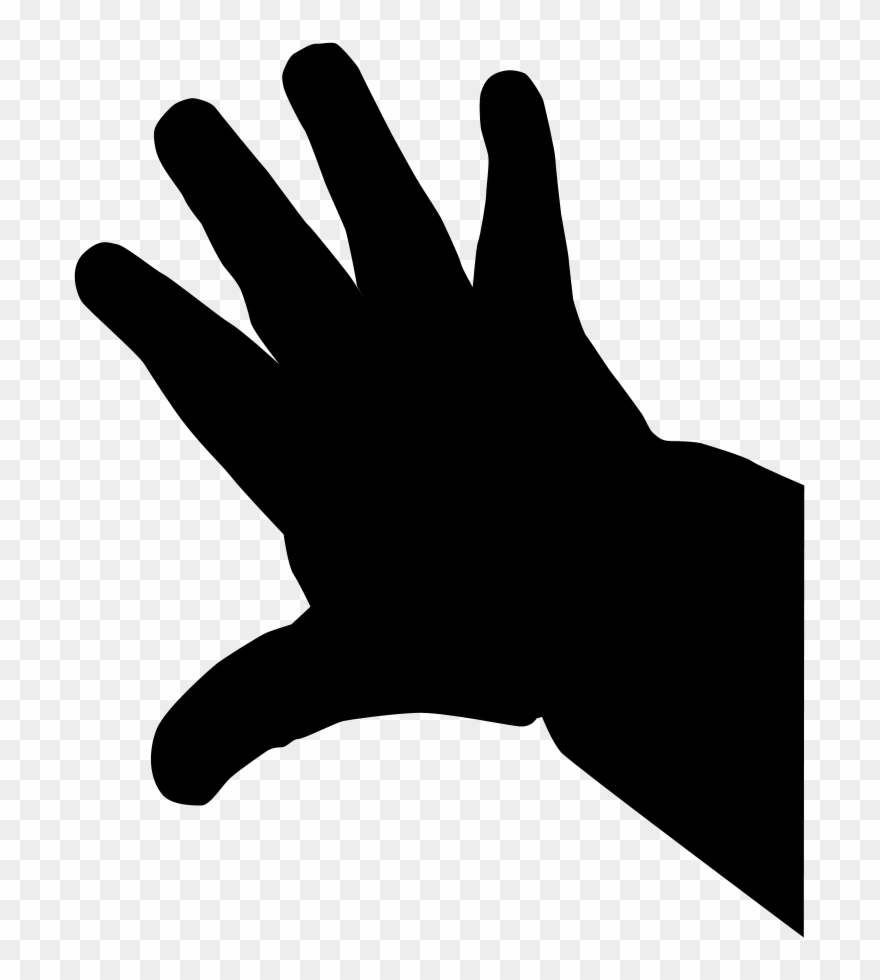 880x980 Hand Clipart Vector