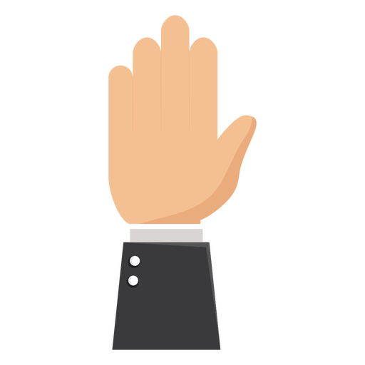 512x512 Palm Hand Sleeve Illustration