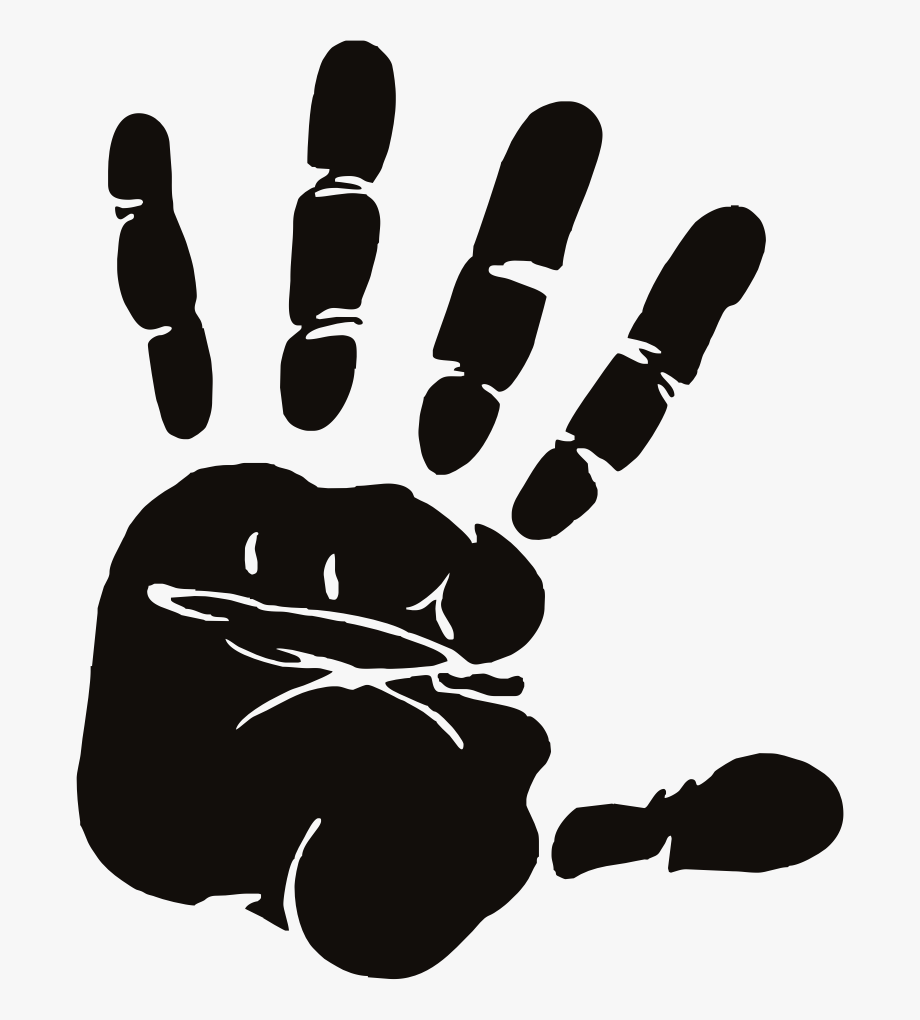920x1020 Handprint Clipart Right Hand Man
