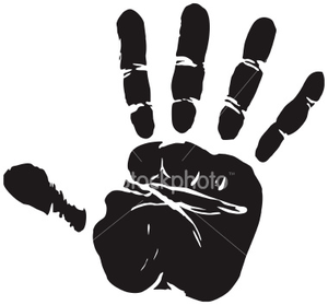 300x279 Ist Vector Hand Print Credit Free Images