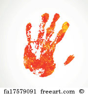 180x195 Free Art Print Of Vector Tree With Colorful Hand Prints Vector