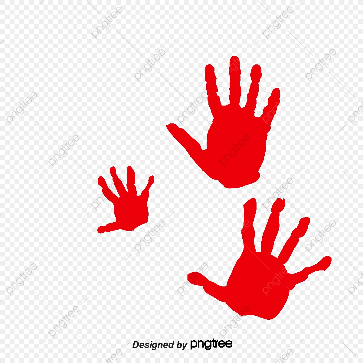 1200x1200 Hand Print, Hand Vector, Red, Handprint Png And Vector