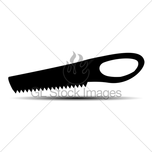 500x500 Hand Saw Vector Icon Gl Stock Images