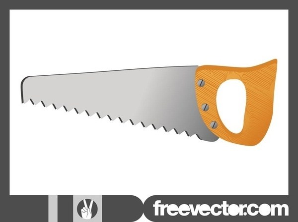 600x448 Handsaw Free Vector