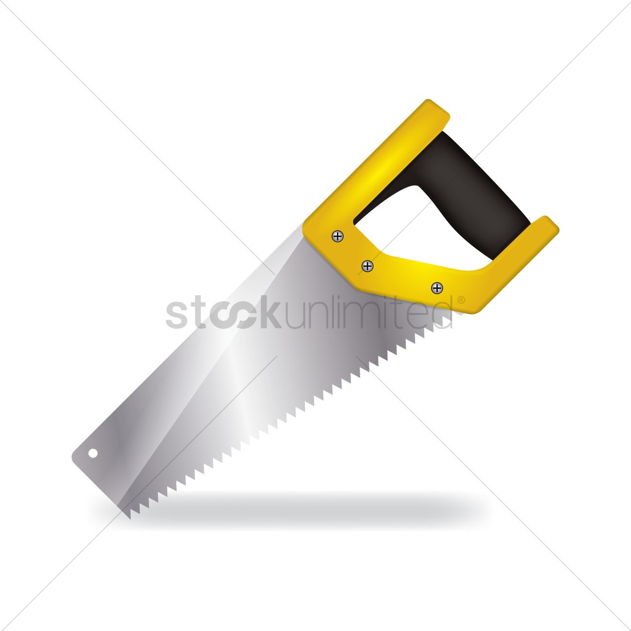 1300x1300 Handsaw Vector Image