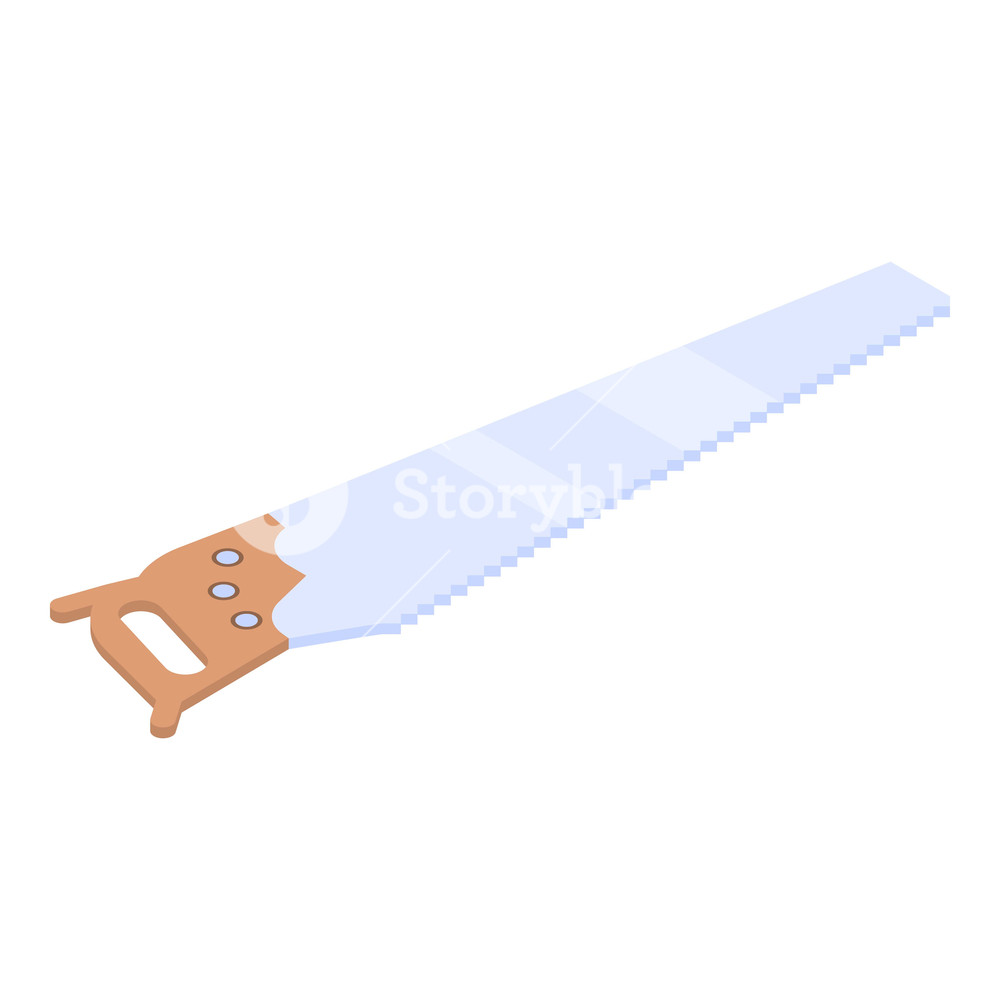 1000x1000 Handsaw Icon Isometric Of Handsaw Vector Icon For Web Design