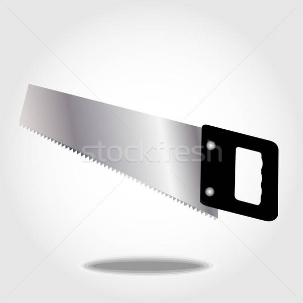 600x600 Hand Saw Vector Illustration Jacek Lasa