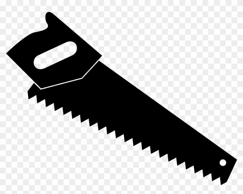 840x671 Hand Saw Vector