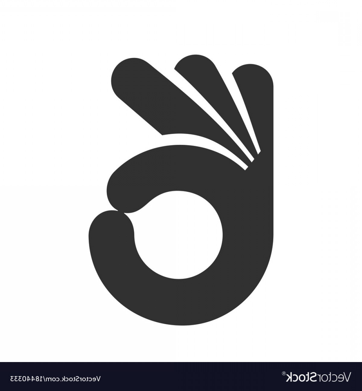 1200x1296 Human Hand Gesture Ok Icon Vector Hoodamathrun