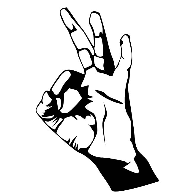 660x660 Ok Hand Sign