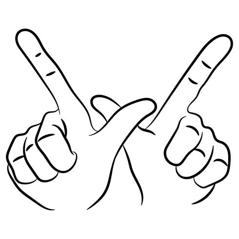 490x490 Whatever Hand Sign Vector