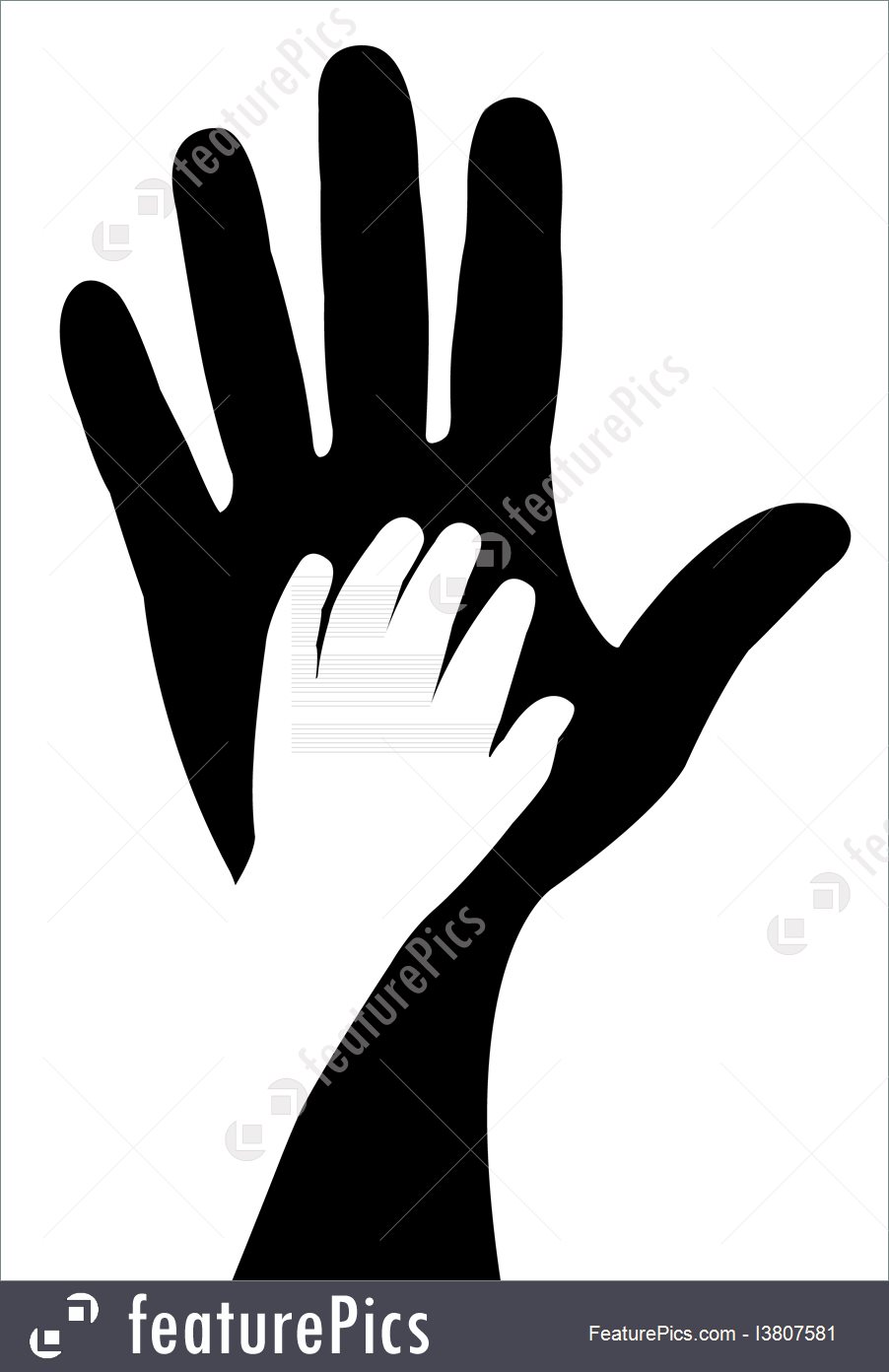 902x1392 Silhouettes And Outlines Hands Silhouette Vector
