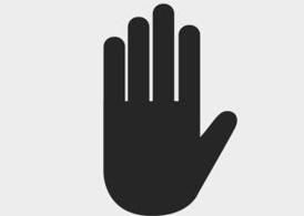 274x195 Black Hand Vector Free Vector Art