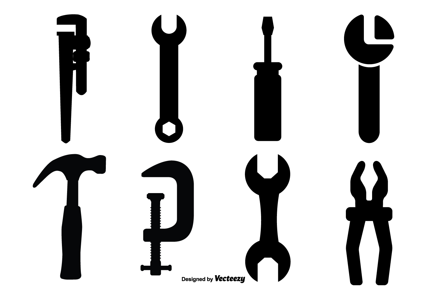Hand Tools Vector at Collection of Hand Tools Vector