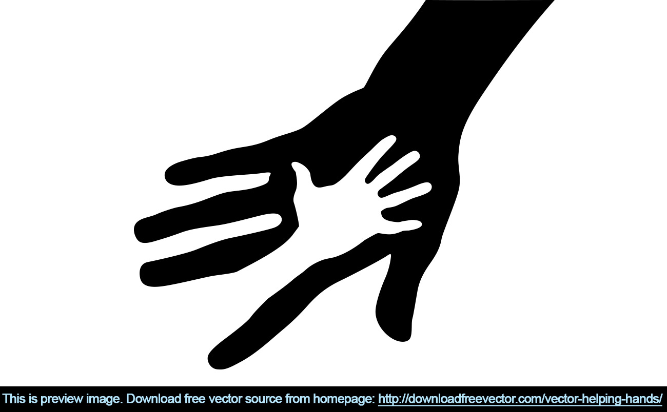 1300x804 Helping Hands Free Vector Free Vectors Ui Download