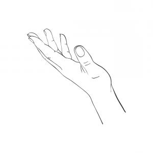 300x300 Hand Drawn Woman Hand Vector Soidergi