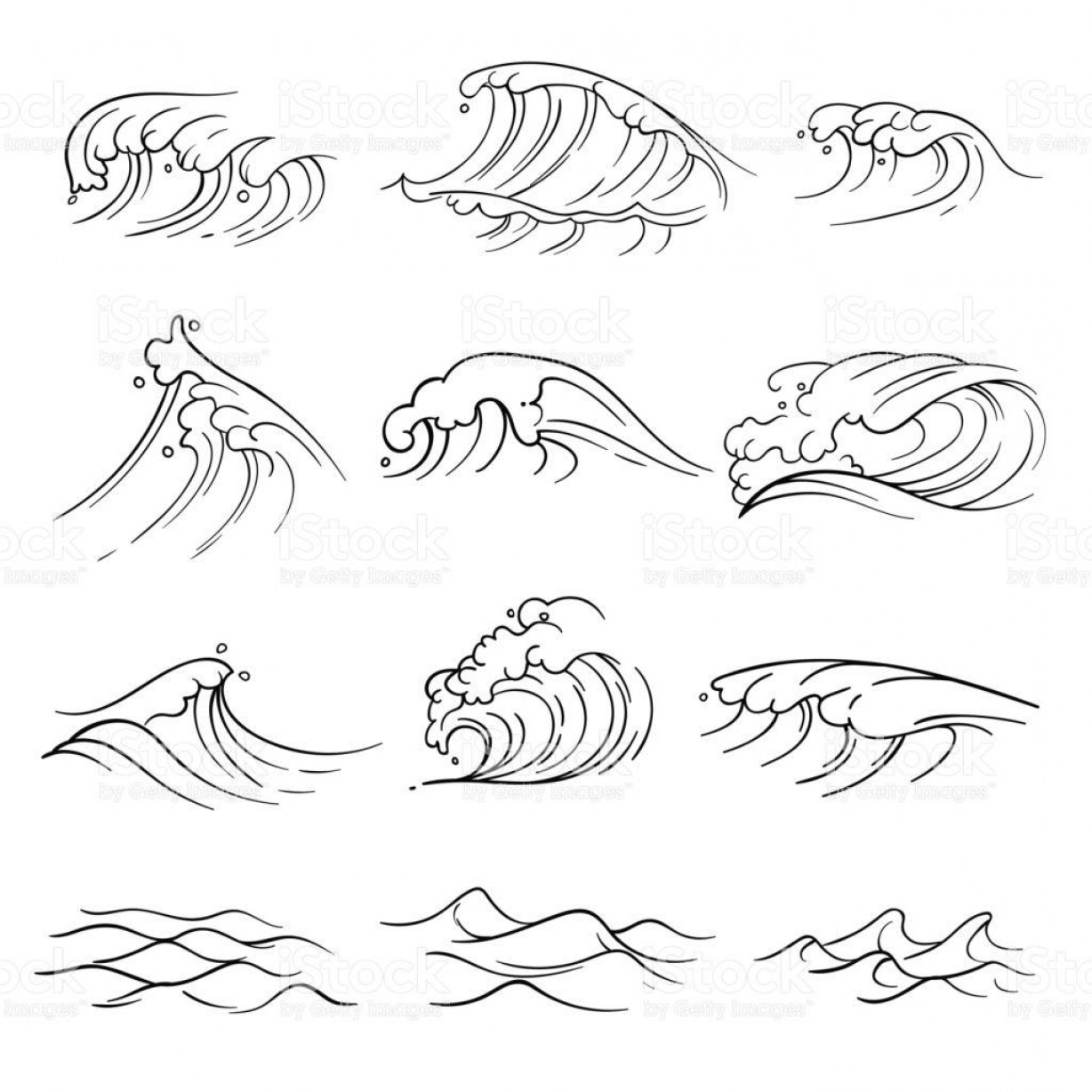 3,621 Ocean wave vector images at Vectorified.com