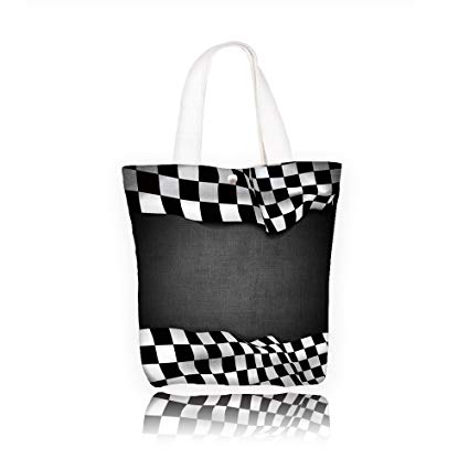 425x425 Chaoranhome Canvas Tote Handbag Vector Black