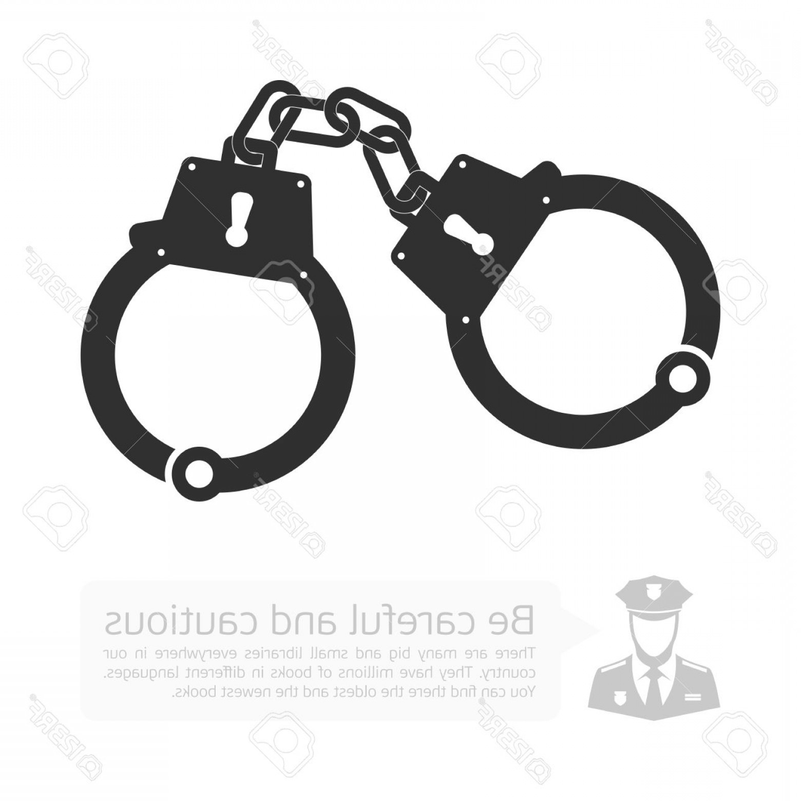 1560x1560 Handcuffs Vector Catchsplace