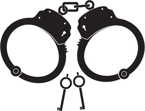 482x368 Handcuffs Vector Free Vector Download
