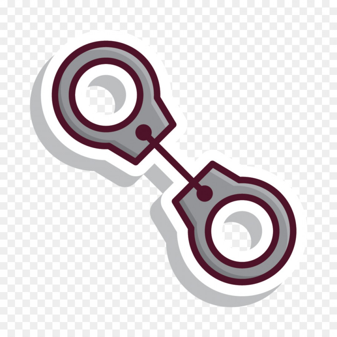 1080x1080 Png Euclidean Vector Handcuffs Vector Handcuffs Flat M Catchsplace