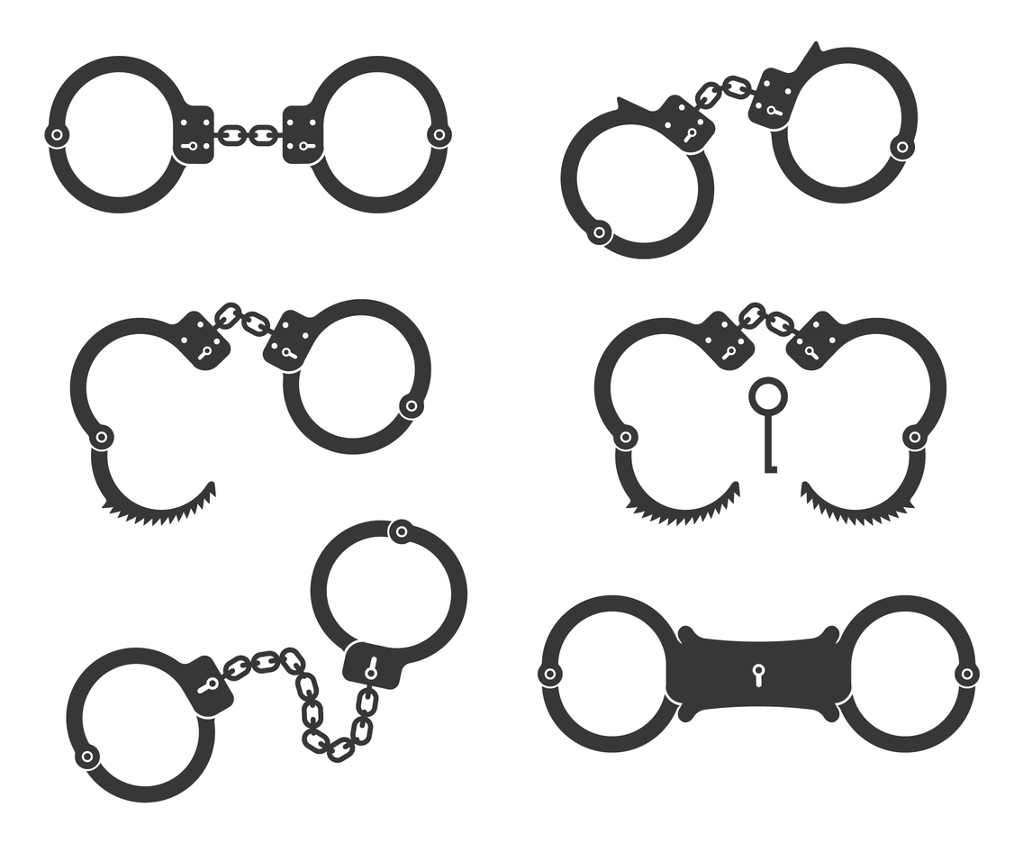 1136x936 Free Handcuffs Vector Vector Art Graphics