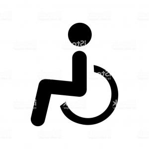 300x300 Photostock Vector Disabled Icon Vector Disabled Pictogram For Logo