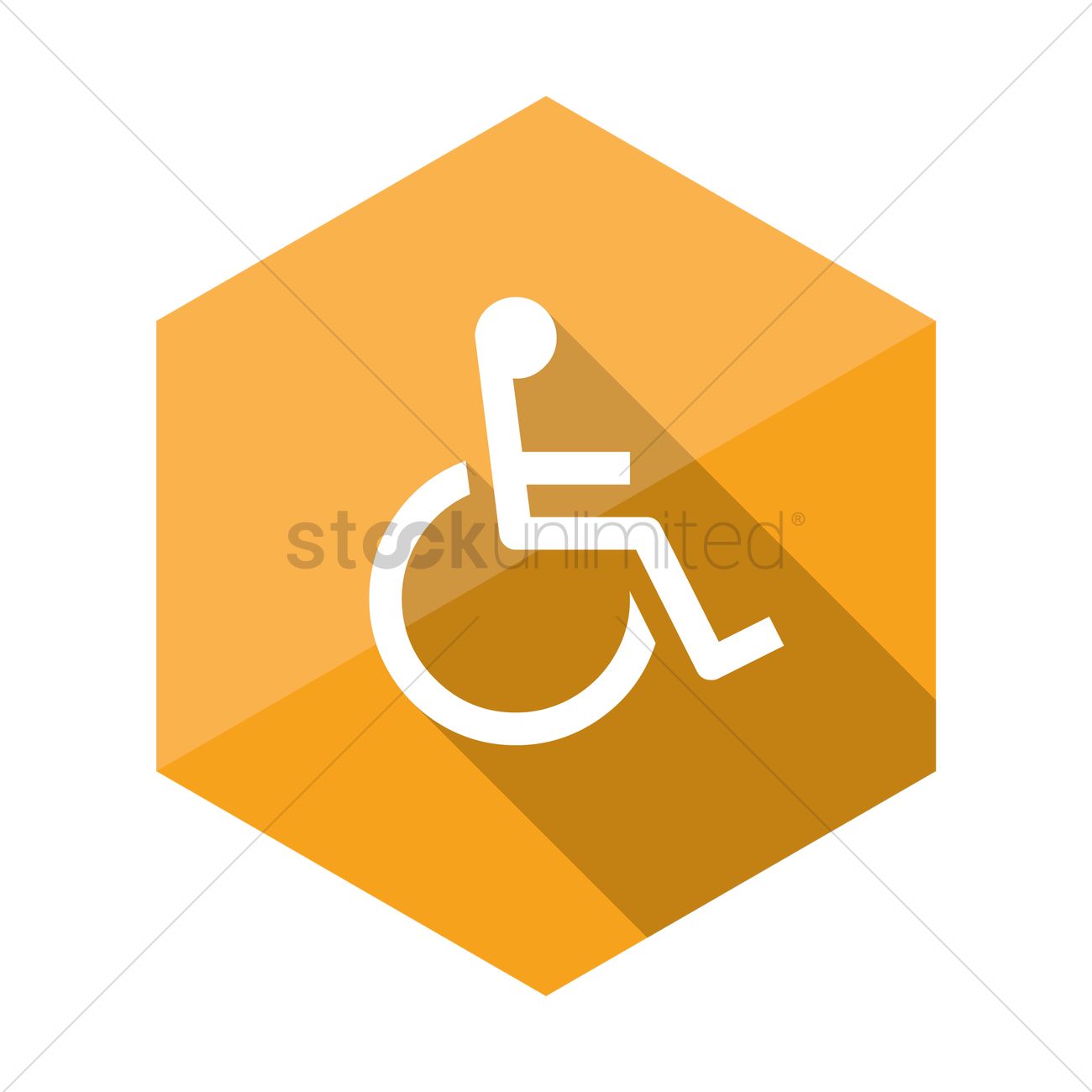 1300x1300 Disabled Handicap Icon Vector Image