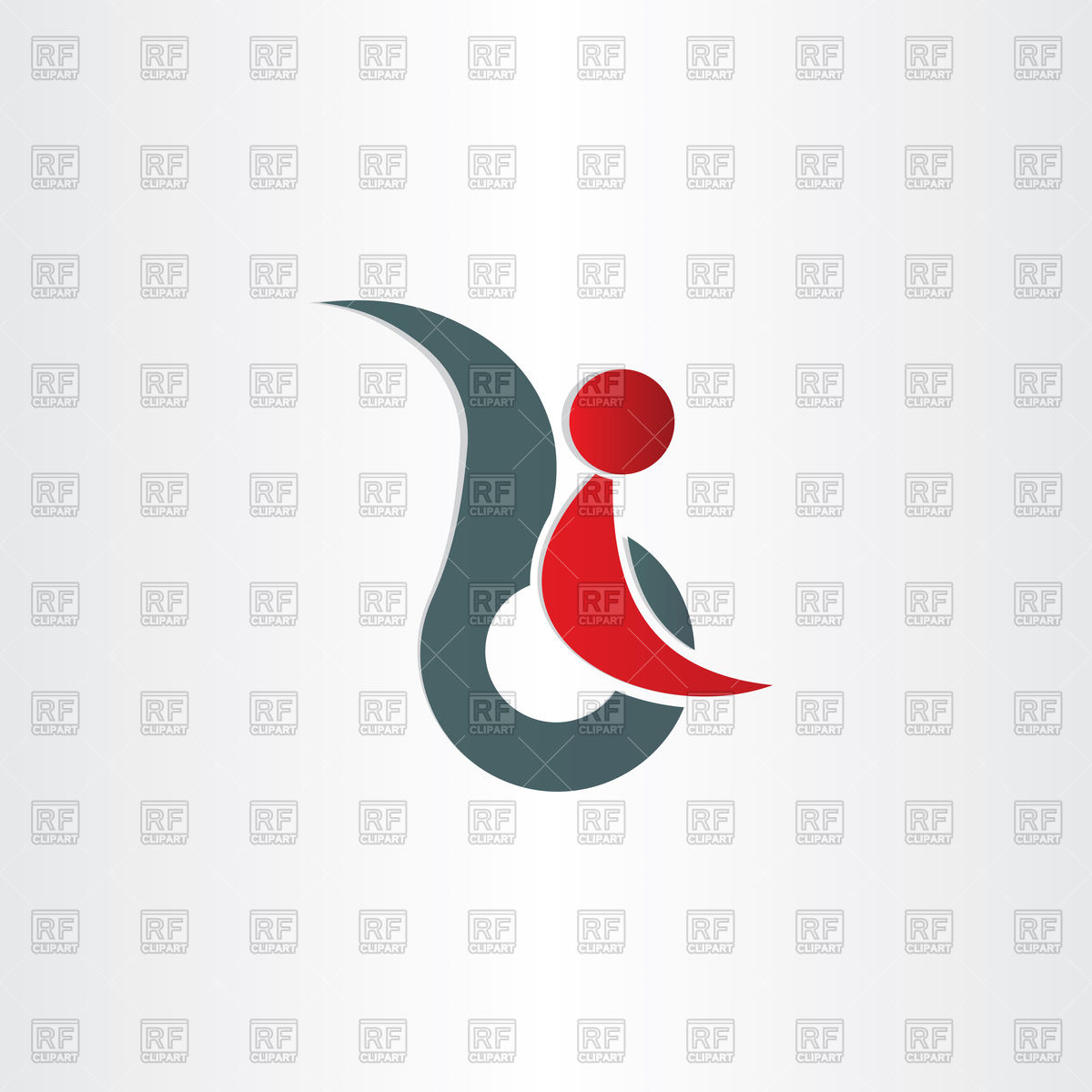 1200x1200 Disabled Handicap Man Symbolic Icon Vector Image Of Icons