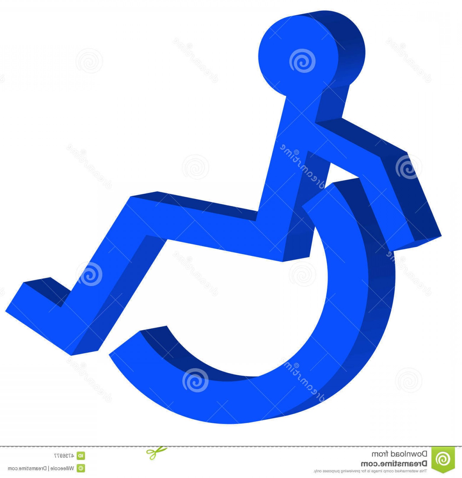 1560x1614 Royalty Free Stock Photography D Handicap Symbol Image Hoodamathrun