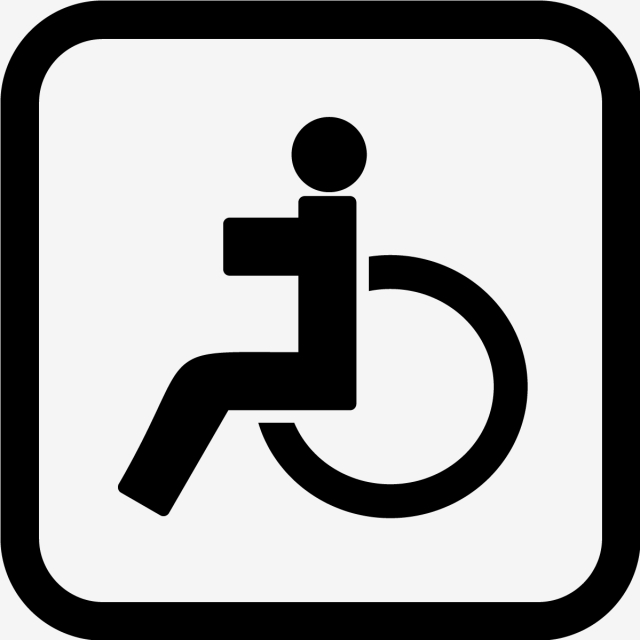 640x640 Vector Handicapped Icon, Handicap, Handicapped, Patient Png