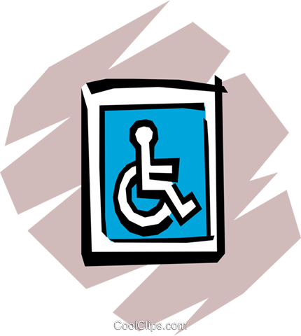 Handicap Parking Royalty Free Vector Clip Art Illustration 430x480 Handicap Parking Royalty Free Vector Clip Art Illustration