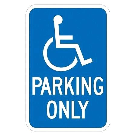 450x450 Handicap Sign Disabled Handicapped Isolated Simple Symbol