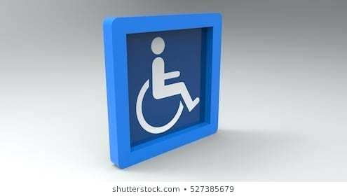 495x280 Handicap Sign