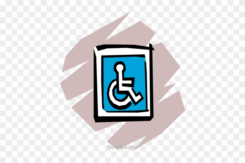 840x560 Handicap Parking Royalty Free Vector Clip Art Illustration