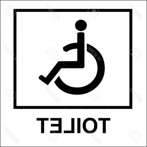 300x300 Photostock Vector Disabled Icon Vector Disabled Pictogram For Logo