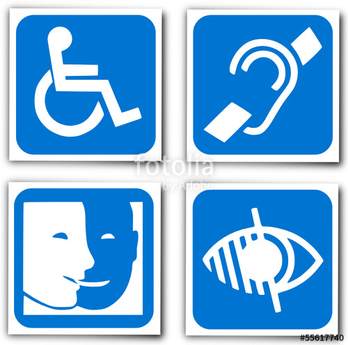 Handicap Symbol Vector