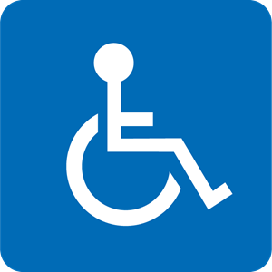 300x300 Wheelchair Accessible Logo Vector