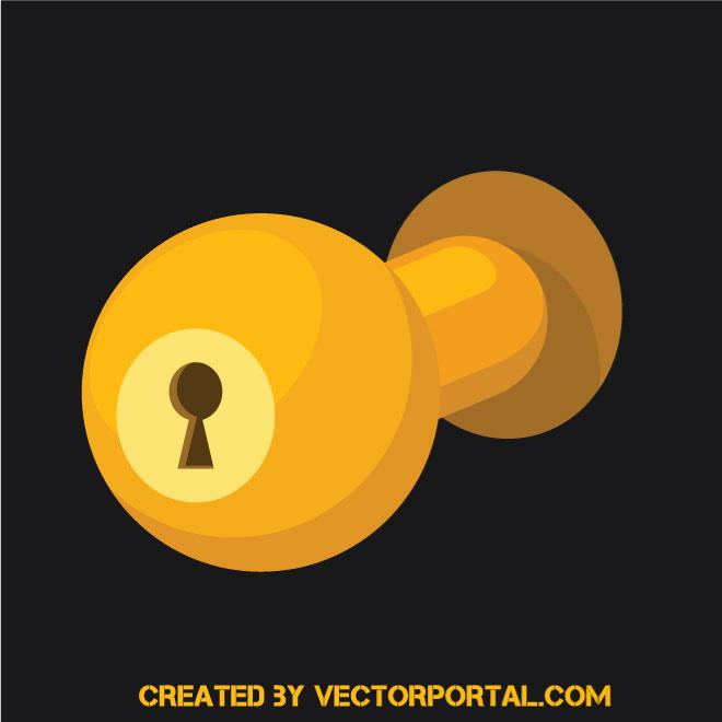 660x660 Door Handle Vector Clip Art