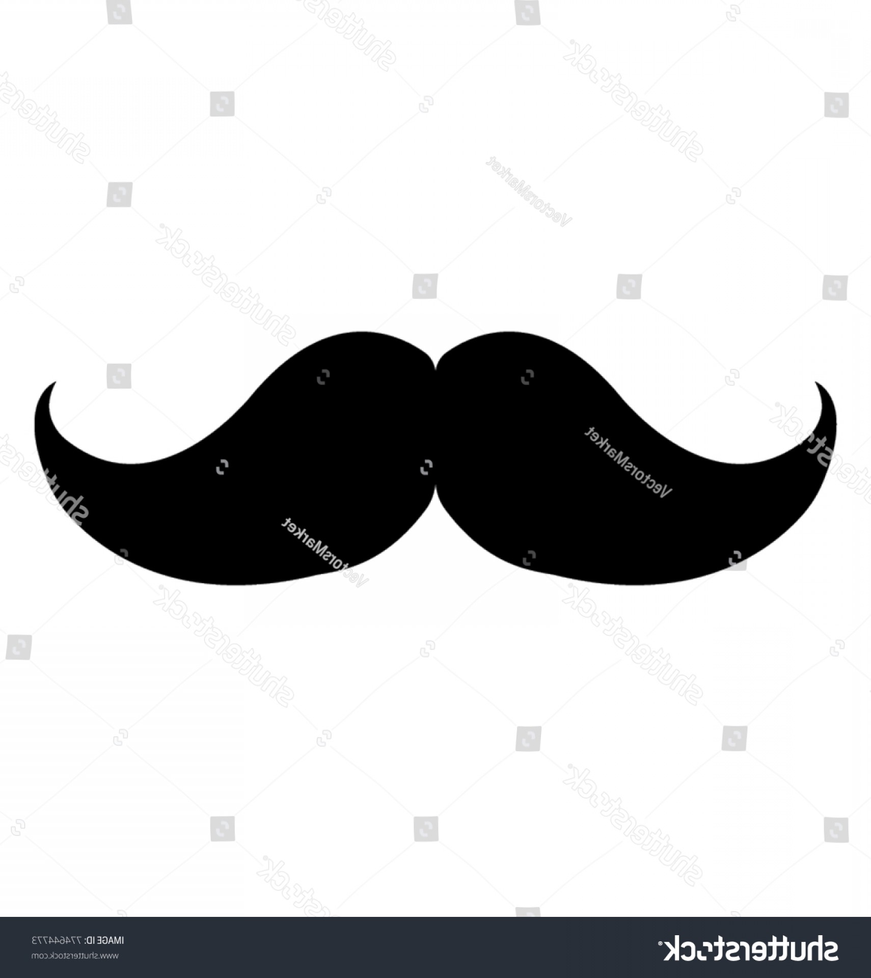 Handlebar Mustache Vector at Vectorified.com | Collection of Handlebar ...
