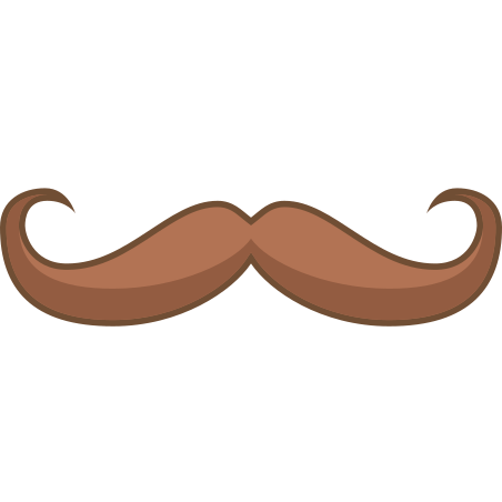 Handlebar Mustache Icon 452x452 Handlebar Mustache Icon
