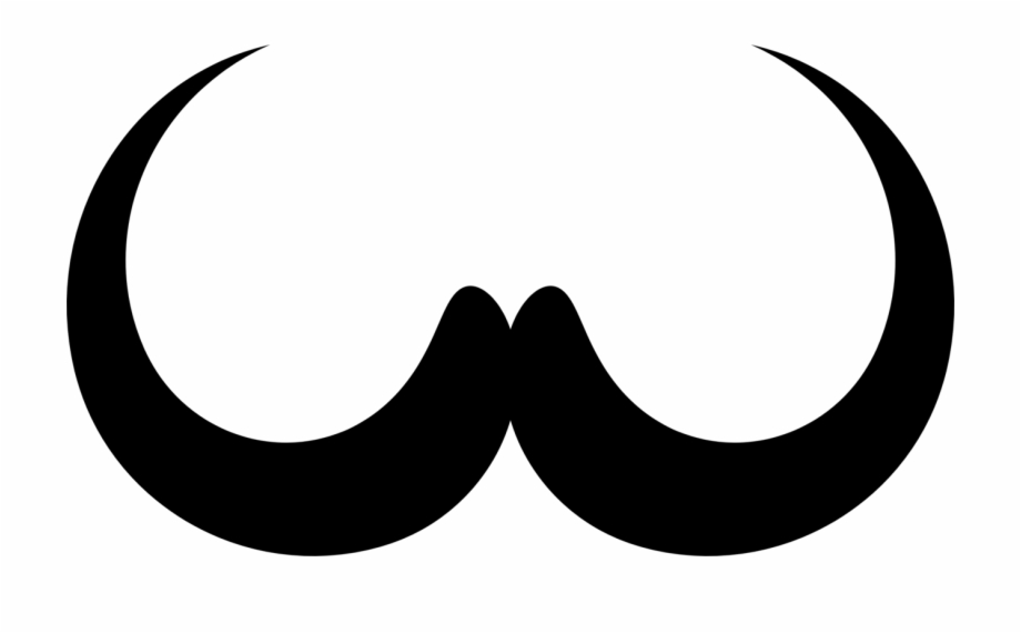 Handlebar Mustache Vector at Vectorified.com | Collection of Handlebar