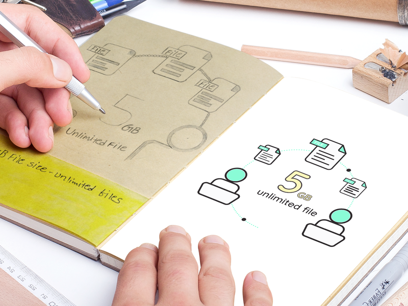 800x600 Handmade Icon Creation Vector