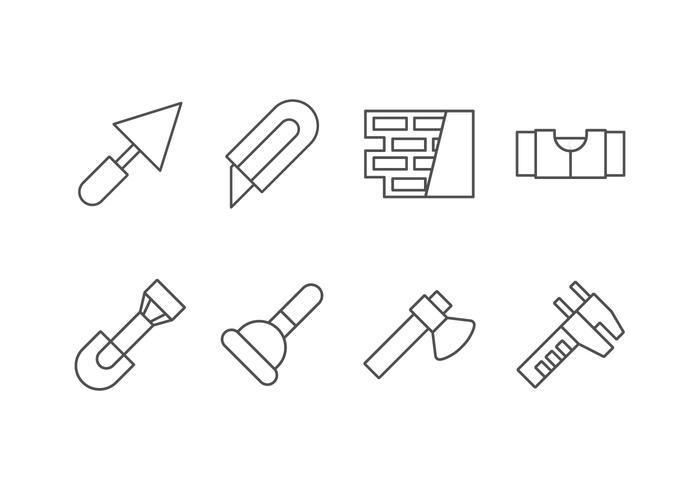 700x490 Handmade, Diy, Bricolage Tools Set Icon