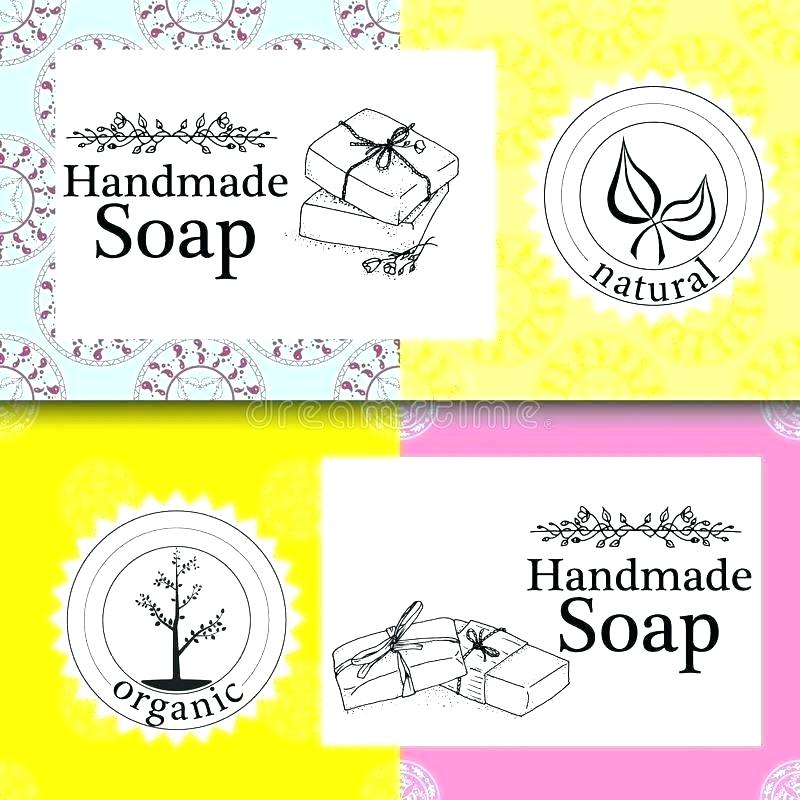 800x800 Packaging Design Natural Concept Soap Box Template