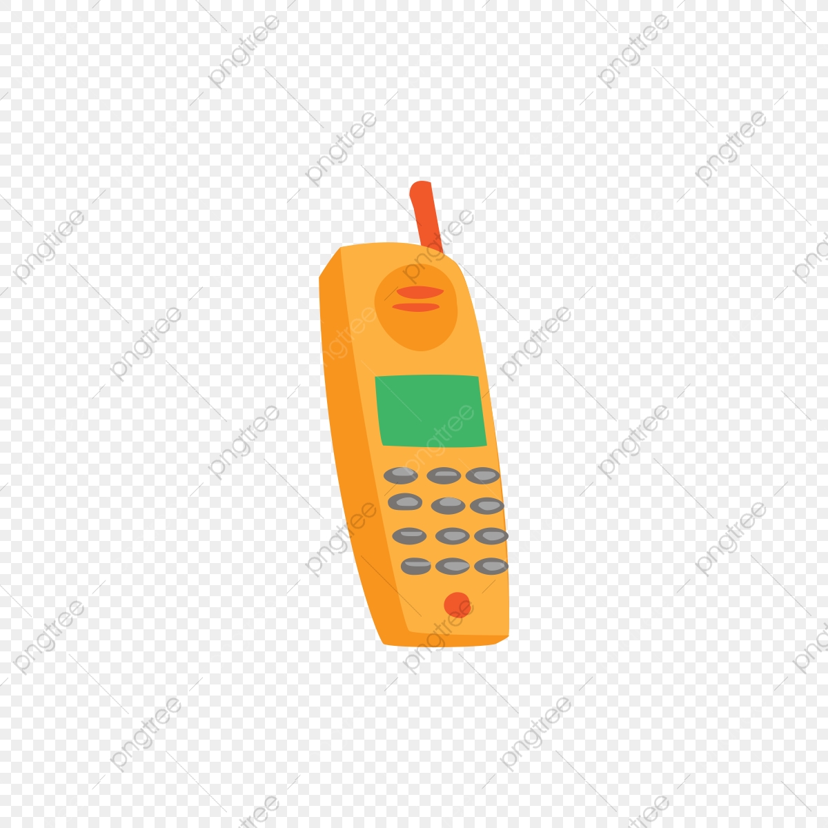 1200x1200 Old Handphone Vector Style, Phone, Illustration, Icon Png