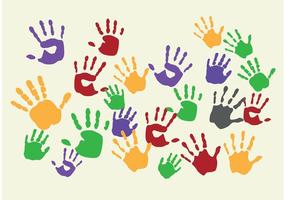 286x200 Handprint Free Vector Art